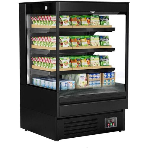 GGM Gastro Wandkühlregal - 900mm - 287 Liter - mit 3 Ablagen