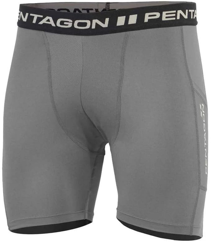 Pentagon Apollo Tac Fresh Basislaag Shorts Grijs M Man
