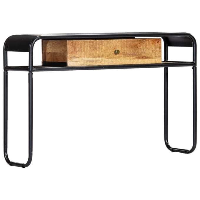 vidaXL - Wandtafel - 118x30x75 - cm - massief - mangohout