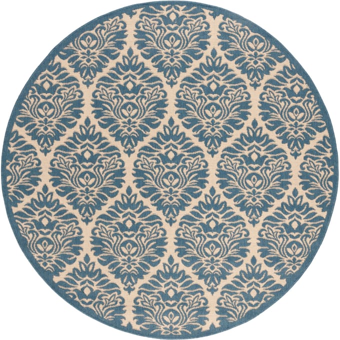 Buitenkleed Oreti Rond Patroon | Safavieh
