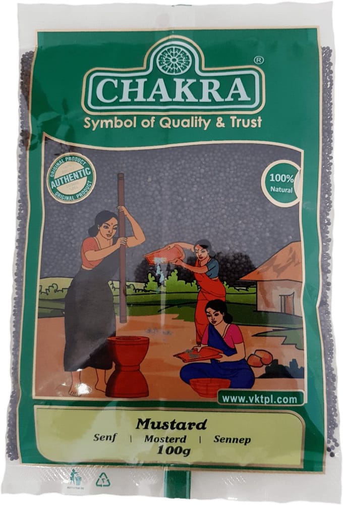 Chakra - Mosterdzaad - Mustard - 3x 100 g
