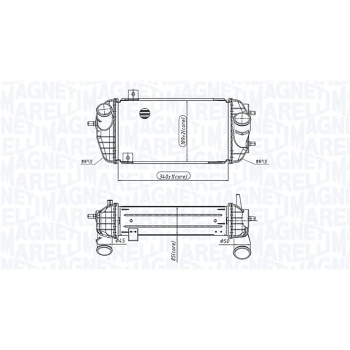 InlaatluchtRadiator MAGNETI MARELLI 351319205770