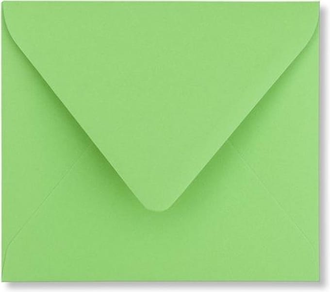Envelop 12,5 x 14 Weidegroen, 100 stuks