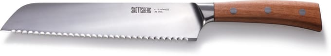 Skottsberg - Broodmes - Knives - 20 cm lang - Japans RVS & Kotibé Hout