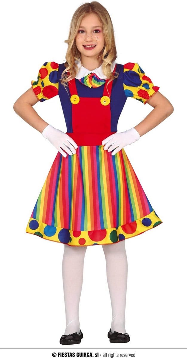 Fiestas Guirca - Clown child (10-12 jaar) - Carnavalskleding - Carnaval - carnavalskleding 2027 - Carnaval kostuum