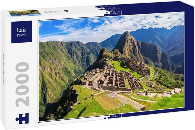 Puzzel Machu Picchu 2000 Stukjes, Uitdagend Landschap Puzzel