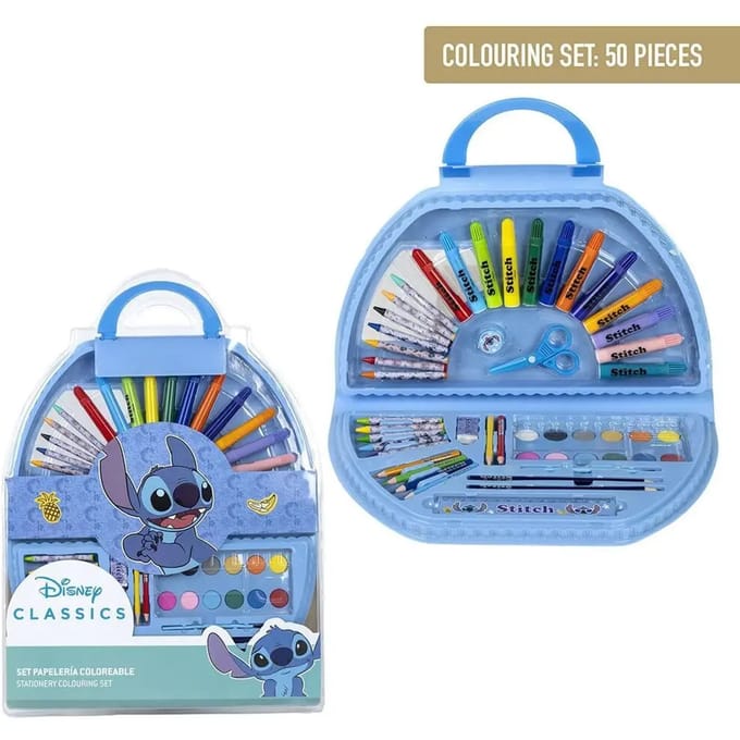 Stitch Tekenen - Tekenset - Tekenkoffer - 50 Pieces