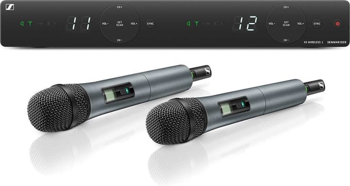 Sennheiser XSW 1-825-A Dual Vocal Set - Draadloos systeem met hand-held