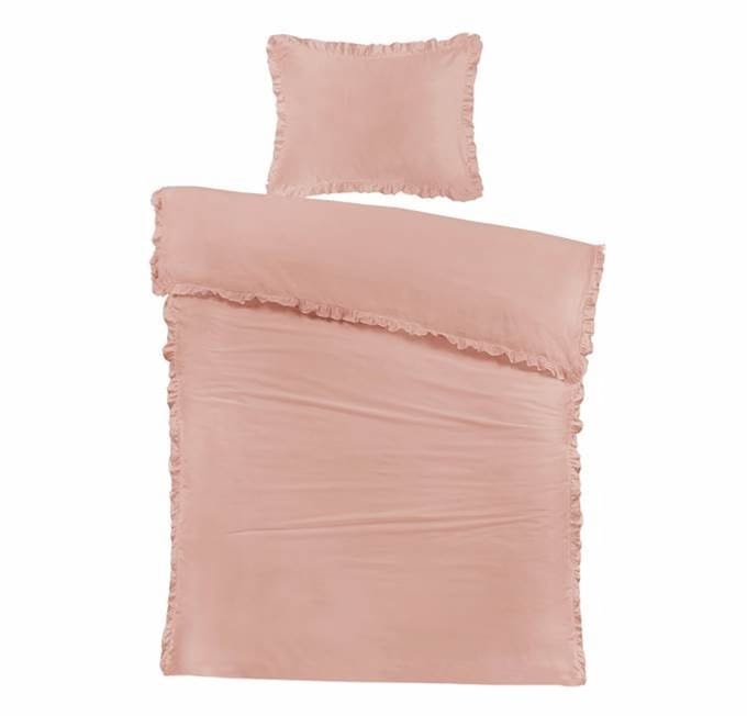 Papillon Fleur Dekbedovertrek - Eenpersoons - 140x200/220 cm - Roze