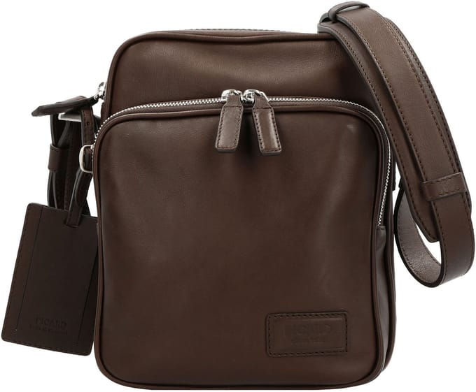 PICARD Schoudertas Authentic Business Crossbody Bag Coffee Donkerbruin