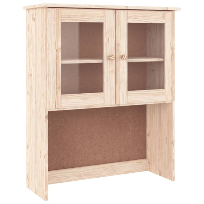 vidaXL - Hoge - kast - ALTA - 77x35x165 - cm - massief - grenenhout