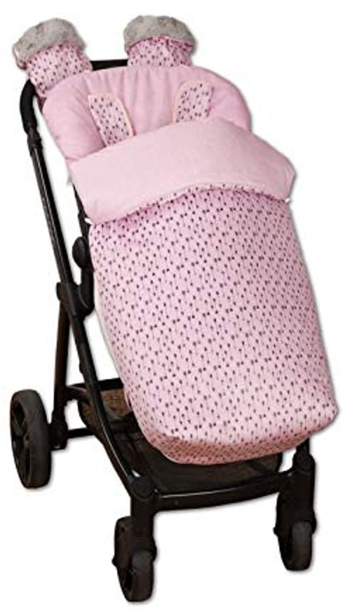 Voetenzak voor Baby, Uniseks, Roze
