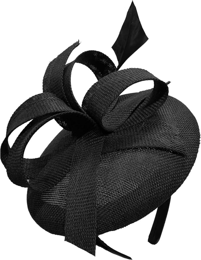 Elegante Fascinator Hoed Damess Hoofdband Sinclair Veer Abstract Design