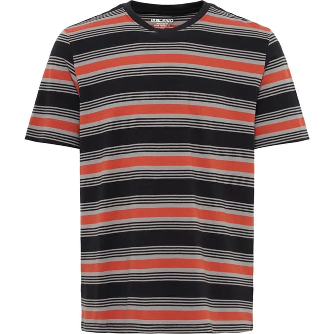 Blend - BHKALEI STRIPE S/S TEE - Heren - T-shirts