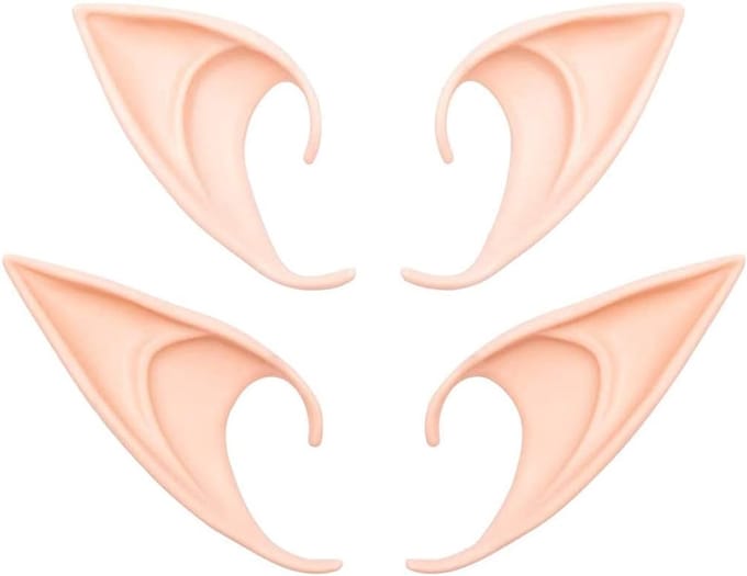 SolidKeus - Set van 2 Elf Ears voor Cosplay en Feestjes