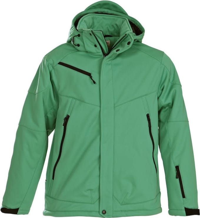 Printer JACKET SOFTSHELL SKELETON 2261035 - Frisgroen - M