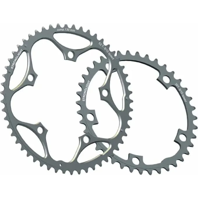 Stronglight kettingblad S Race Dural (steek 130mm) 50T 9/10v zilver