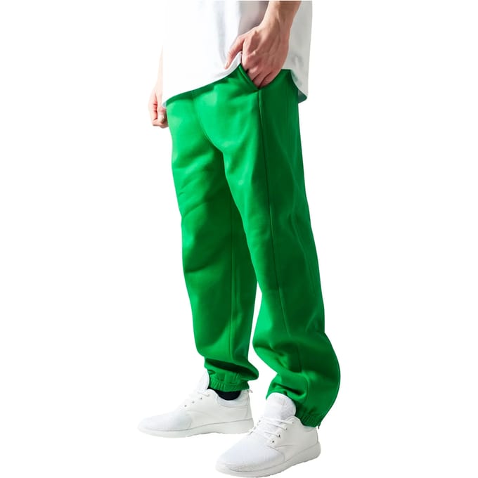 Urban Classics - Basic Heren joggingbroek - S - Groen