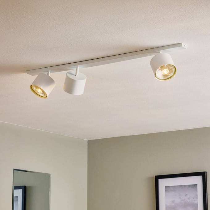 ALDEX Plafondspot Bot, wit, 3-lamps
