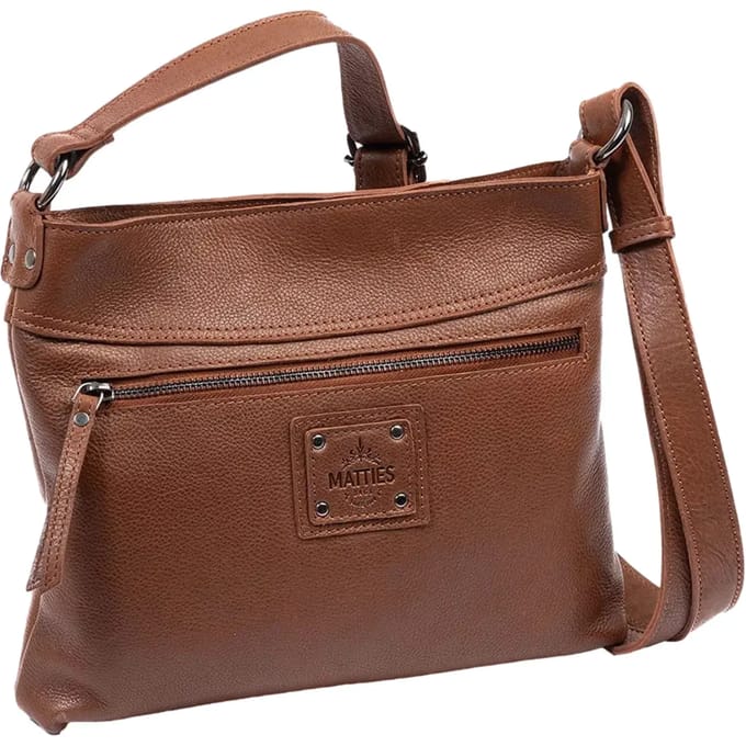 Leren schoudertas Matties Bags Essence