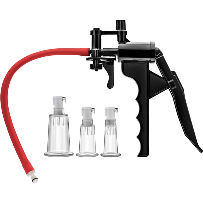 Tepel en Clitoris Pomp Set met Cilinders - Temptasia