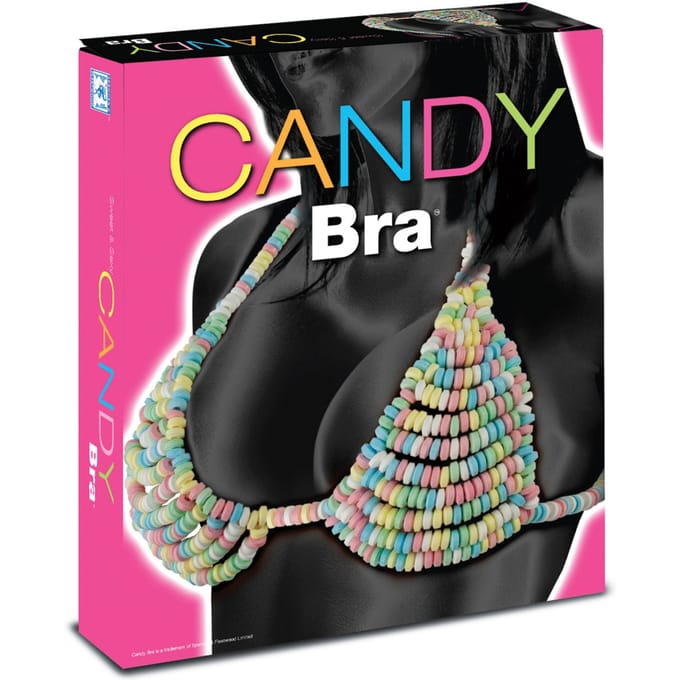 You2Toys Eetbare Snoep bh - Erotische geschenkset - Multicolor