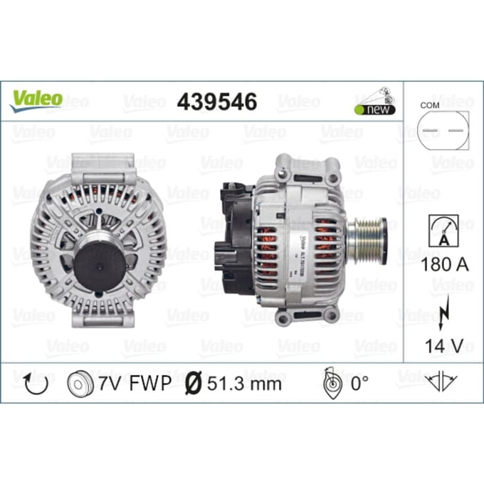 Spanningsregelaar VALEO 439546