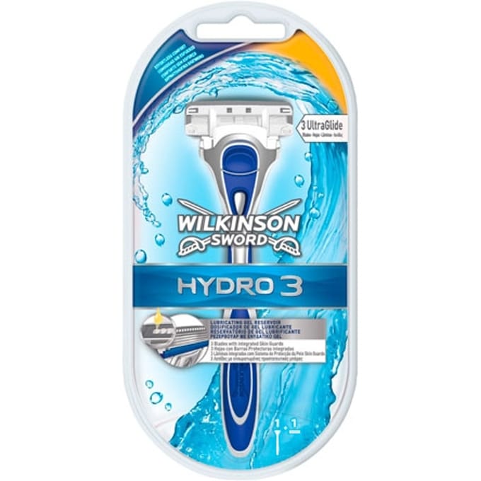 Wilkinson Hydro 3 Scheerapparaat Met Zuignap Houder