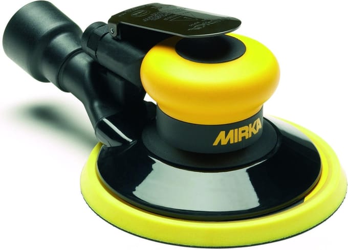 MIRKA ROS 650CV Pneumatische Schuurmachine 150mm - 5mm Excentrische Uitslag