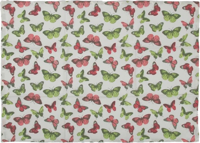 Teatowel Butterfly set of 3 St 50x70