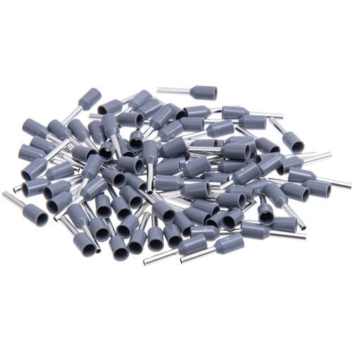 Toolstation Adereindhuls met kunststofkraag 0,75mm² grijs (100 Stuks)