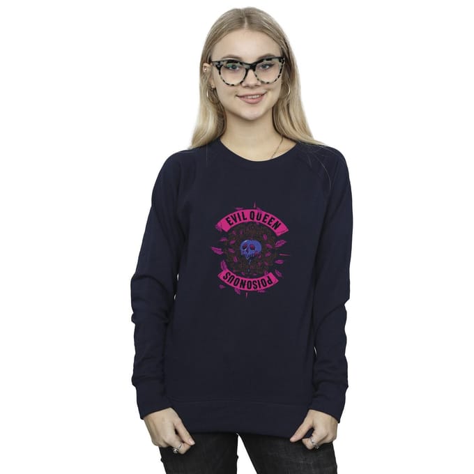 Disney Dames/Dames Villains Poison Apple Sweatshirt (Marineblauw)