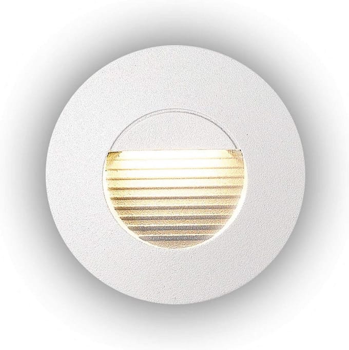 Inbouw LED Traplamp Wit Rechthoekig | Corridor Verlichting 3000K Warmwit