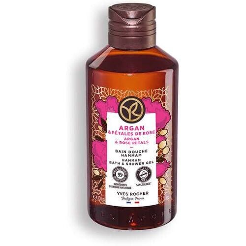 Yves Rocher Bad-en Douchegel Argan & Rozenblaadjes