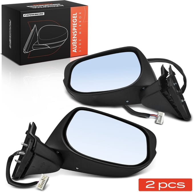 Frankberg 2x buitenspiegel links rechts voor Honda Jazz 3 GE GG