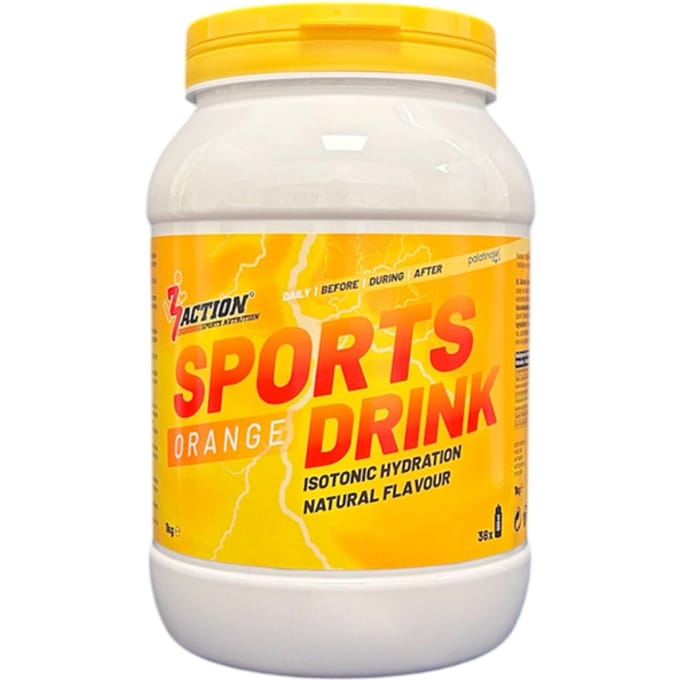 3Action Sports Drink Orange 1kg 1 Poeder