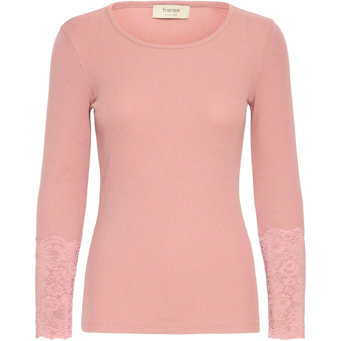 Dames-T-shirt met lange mouwen fransa Hizamond