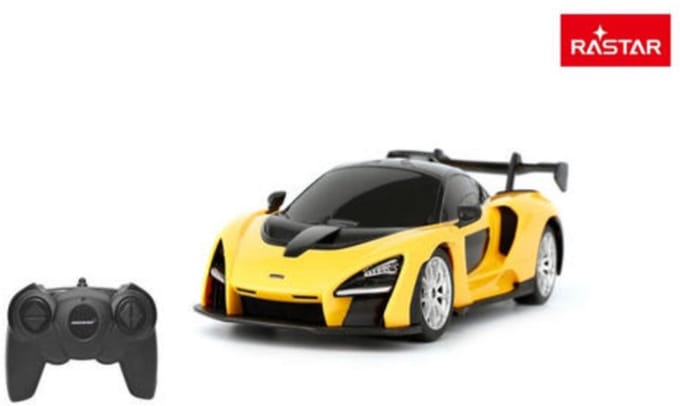 Rastar - McLaren Senna, Orange - R/C 1:24 (23042)