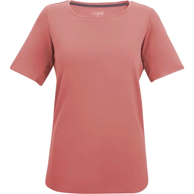 Botanna dames T-shirt met korte mouwen, sneldrogend en met logo