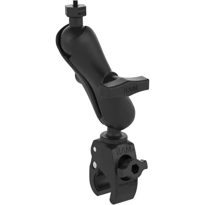 Tough-Ball™ Camera Mount met RAM® Tough-Claw™ Small Clamp Base