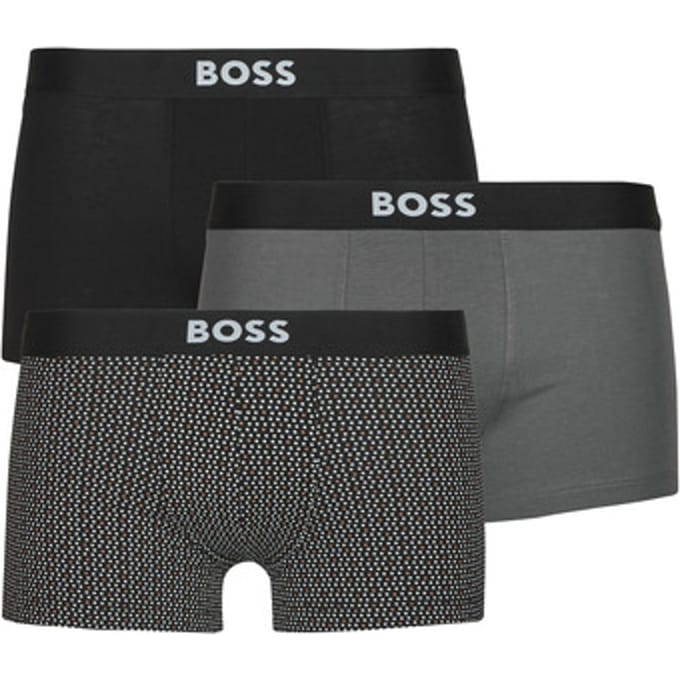 Boxershorts van Mix van biologisch katoen Model 'TRUNK 3P ONE' in Set van 3