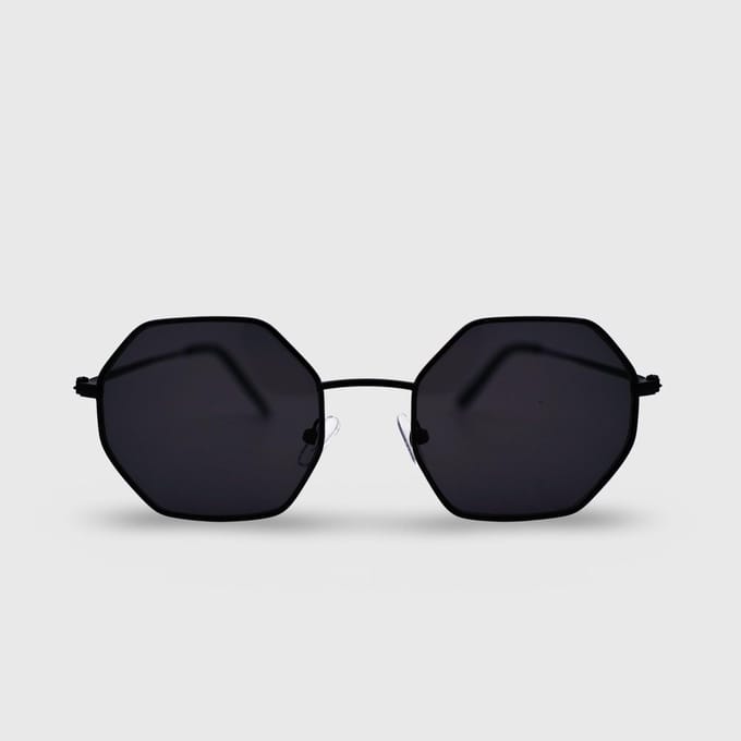 Montuurtjevoorjou - Octa Black 2.0 - Zonnebril - Heren zonnebril - Zwart