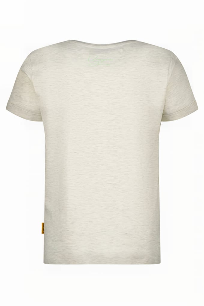 Vingino Hope Soft Vanilla Melee Maat: 4 | T-Shirts Outlet | Unisex | Ecru