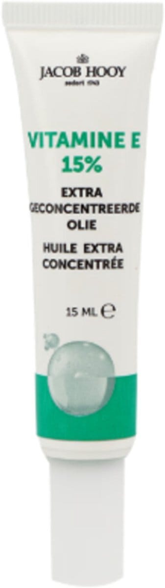 Jacob Hooy Vitamine E Olie Concentraat 15% - 15 ml