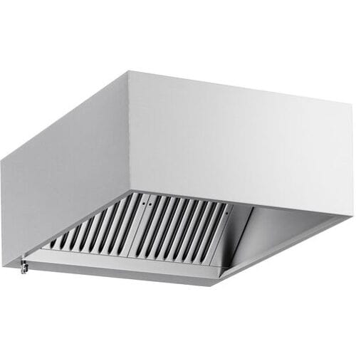 GGM Gastro Kastenhaube - 1000mm - mit Filter & Lampe Zilver