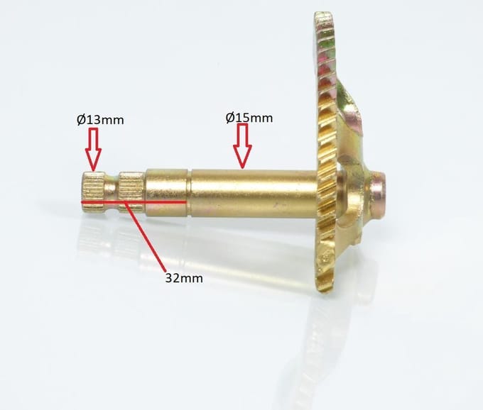 kick axe teknix pour scooter generic 50 ideo neuf