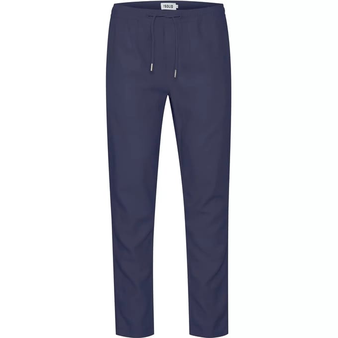 !Solid broek Donkerblauw-M (33)