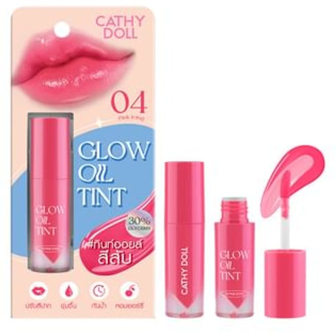 Cathy Doll - Glow Oil Tint 04 Pink Icing