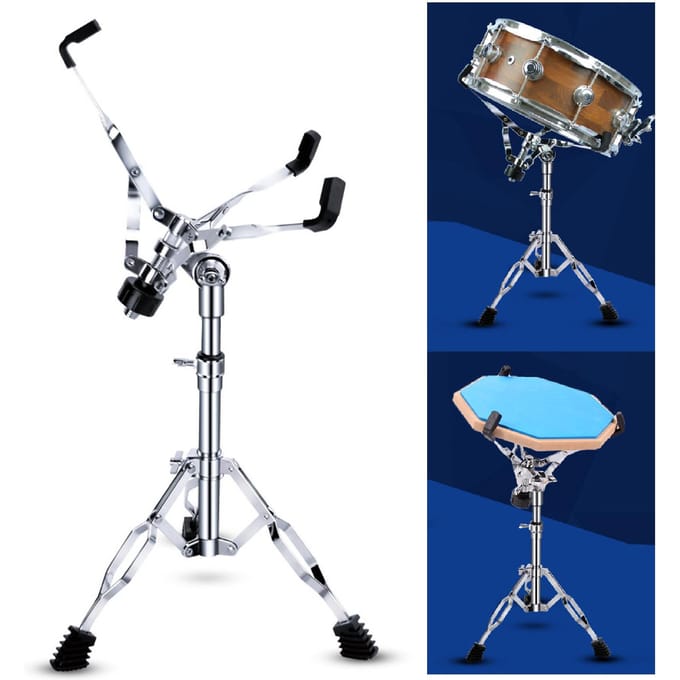 Drumstand Verstelbare Hoogte Verdikt Stabiel Universeel Drum Statief voor Ethereale Stommel Snaredrums blue