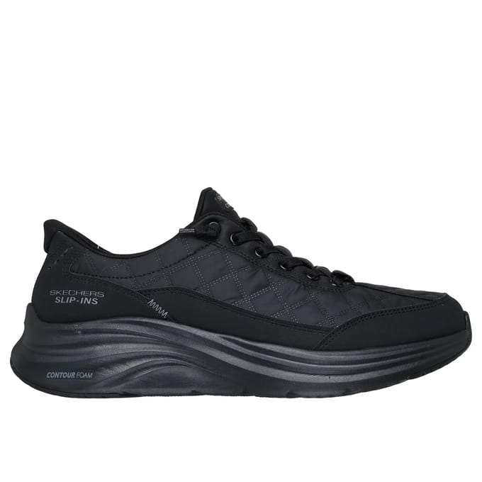 Skechers CONTOUR FOAM - COZY FIT Heren Instappers - Zwart
